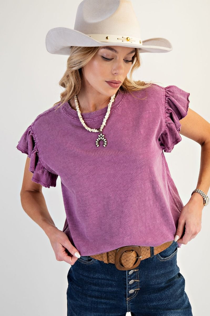 The Amelie Flutter Top