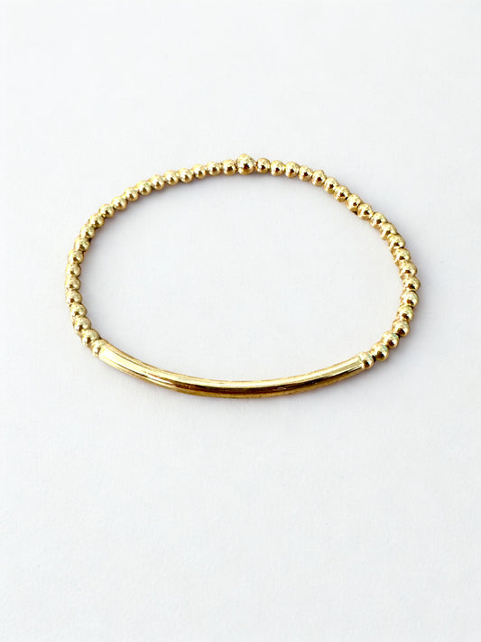 Golden Grace Bar Bracelet