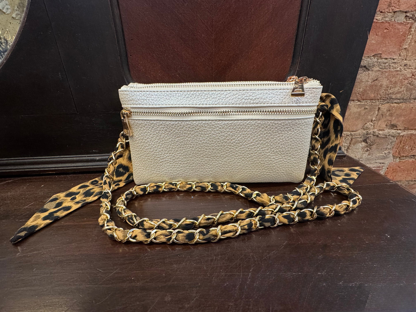 Scarf Purse Strap and Wristlets