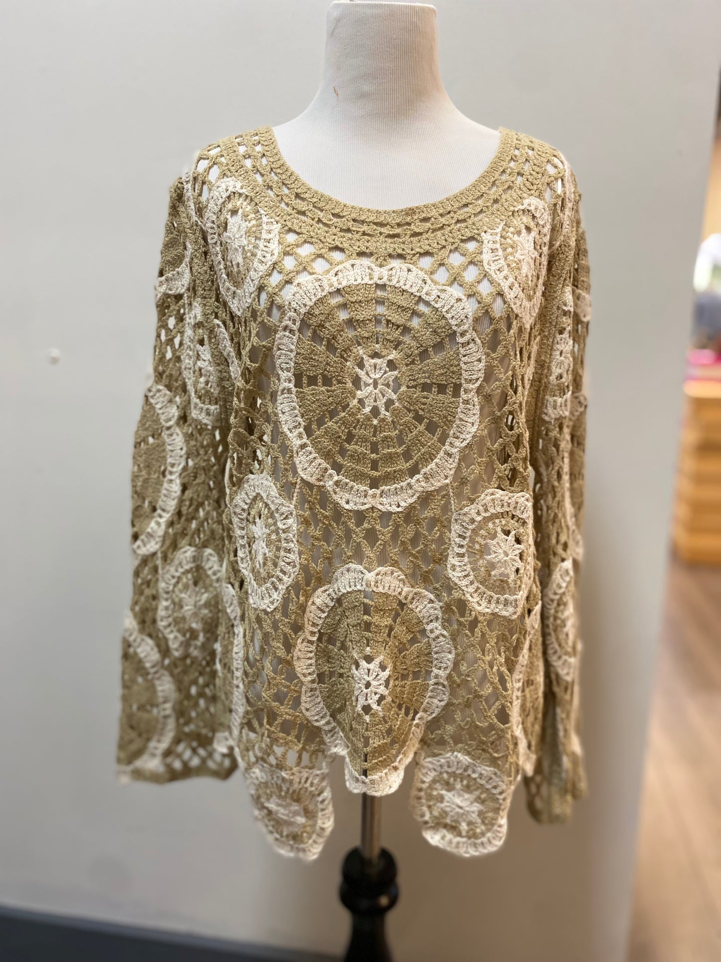 Desert Muse Crochet Sweater