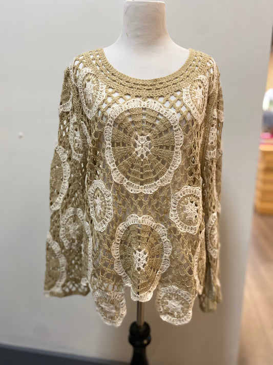 Desert Muse Crochet Sweater