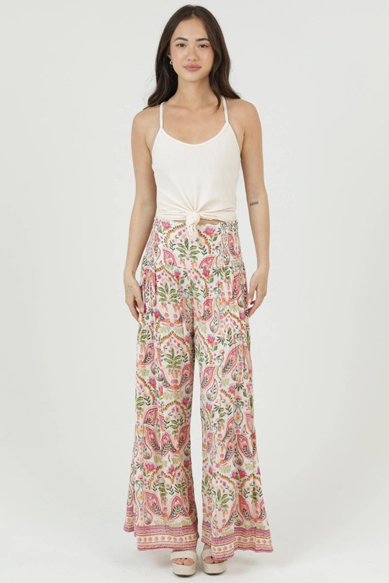 Blushing Boho Breeze Pants