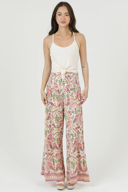 Blushing Boho Breeze Pants