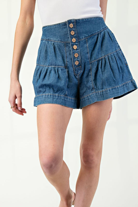 Whatever Comes Next Denim Shorts