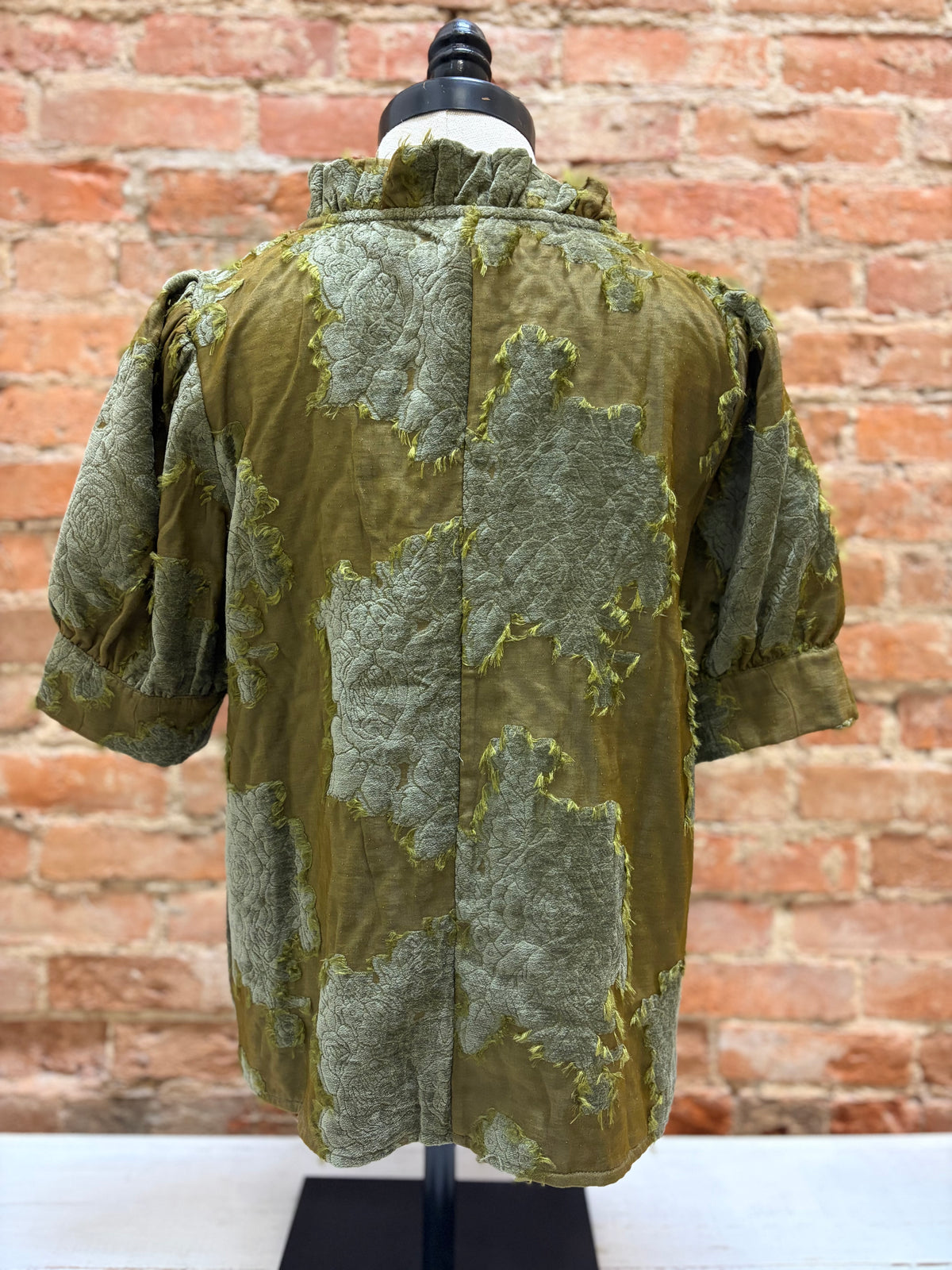 Olive Muse Blouse