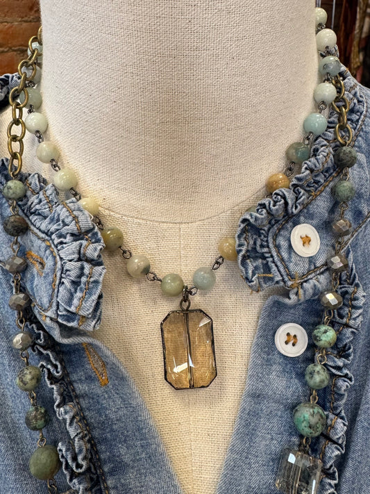 The Wanderstone Necklace Collection - Short