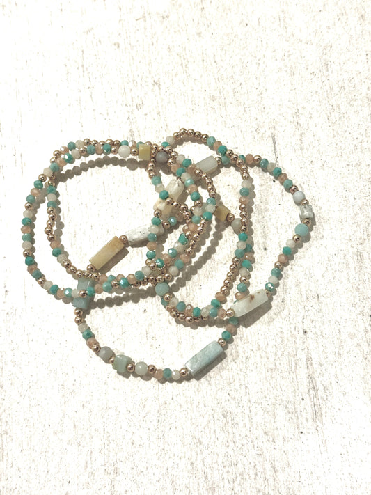 Seafoam Serenity Bracelet Set