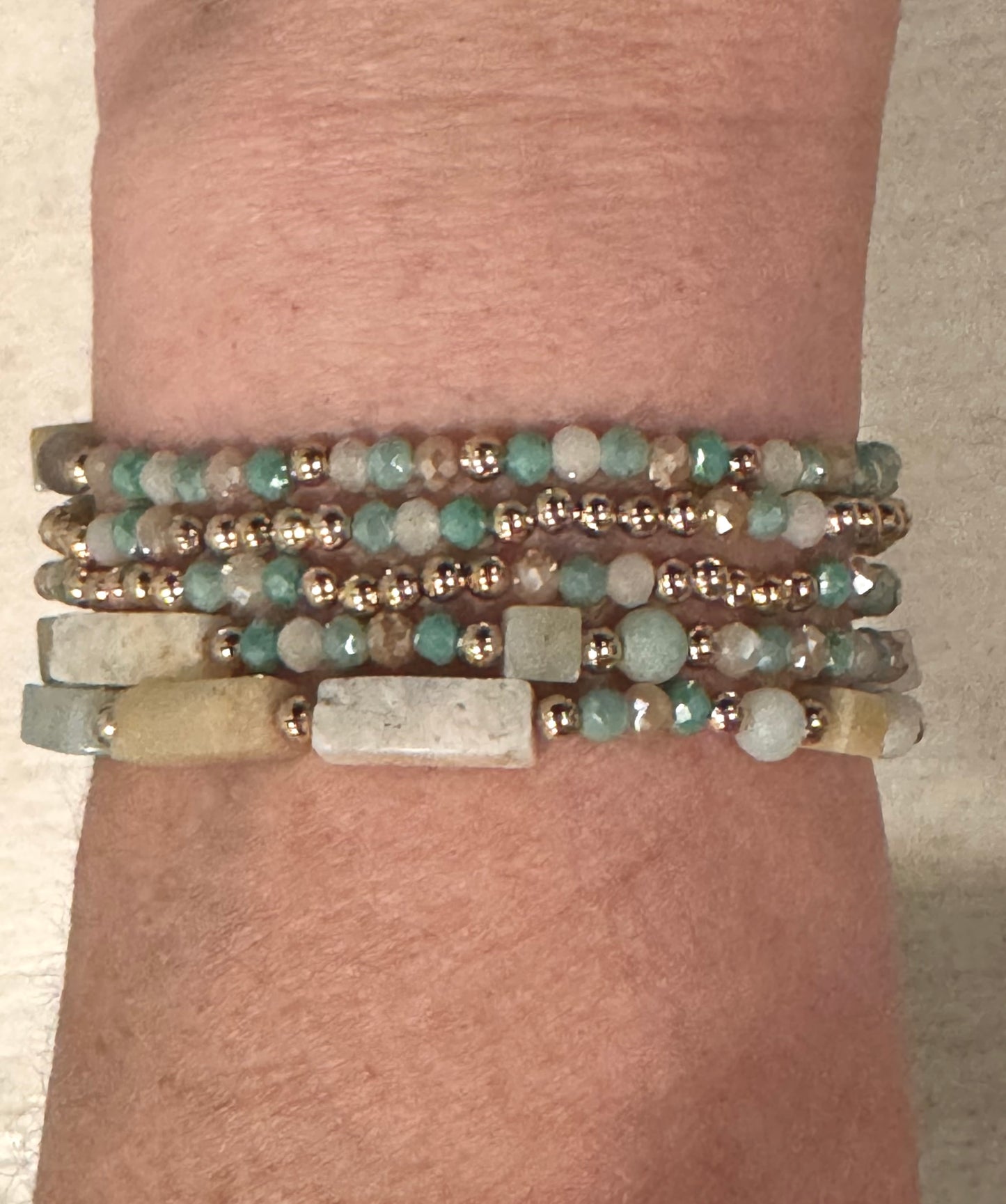 Seafoam Serenity Bracelet Set