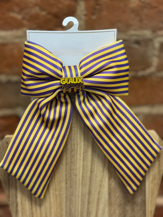 LSU Ashton Hair Bow